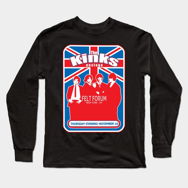 The kinks Long Sleeve T-Shirt by KolekFANART